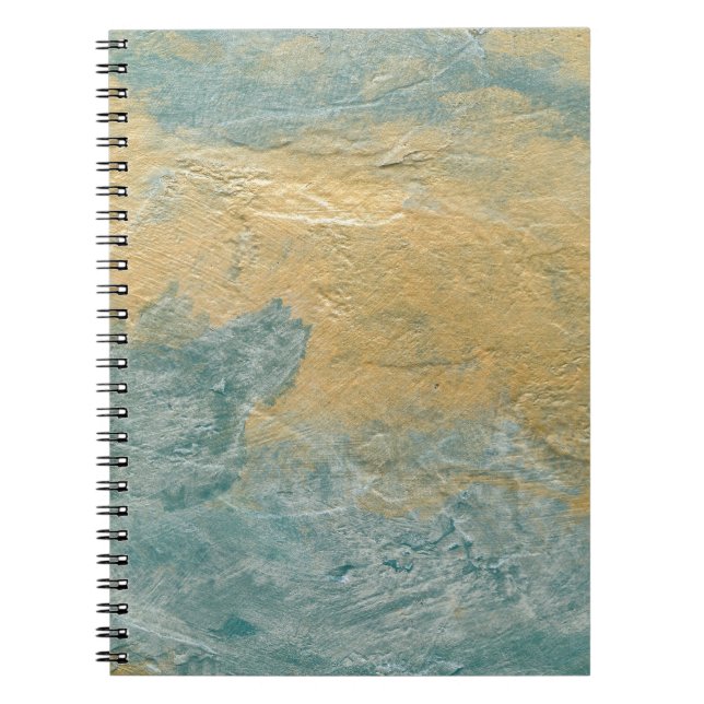 Carnet Finition fausse turquoise cuivre (Devant)