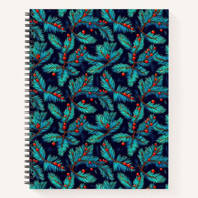 Carnet Fir de Noël Motif-82397 (Devant)