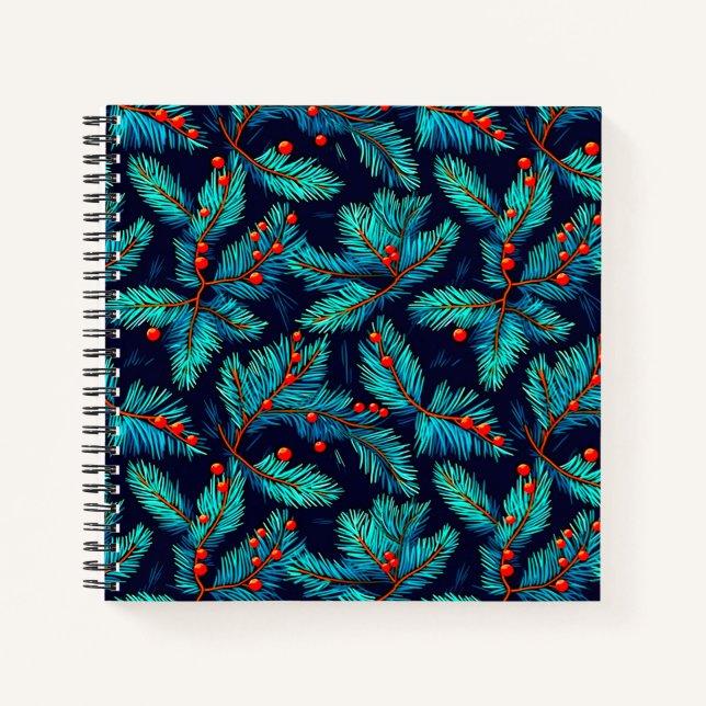 Carnet Fir de Noël Motif-82397 (Devant)