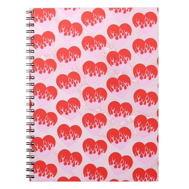 Carnet Fire Heart (Devant)