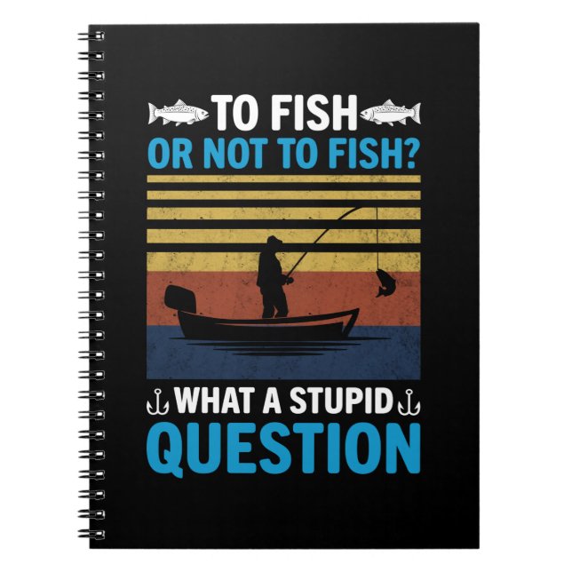 Carnet Fisher To Fish Or Not To Fish (Devant)
