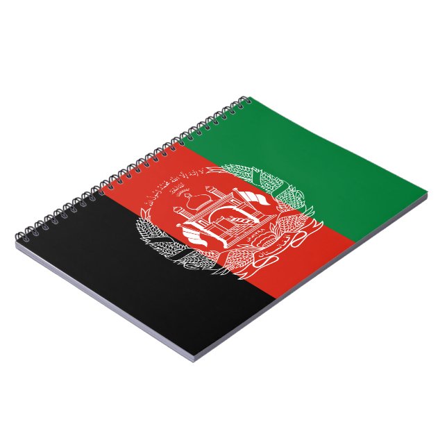 Carnet Flag of Afghanistan (Côté gauche)