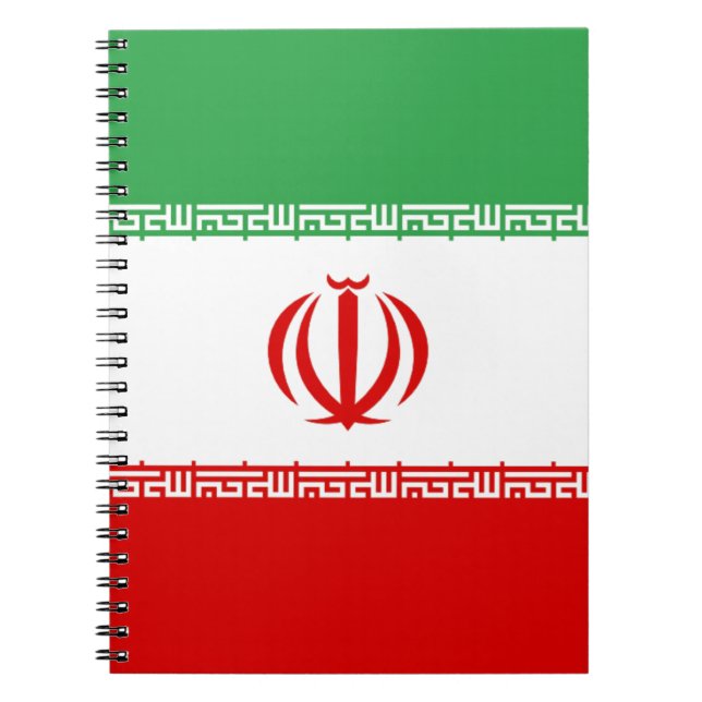 Carnet Flag of Iran (Devant)