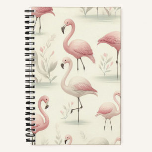 Carnet Flamant Élégant
