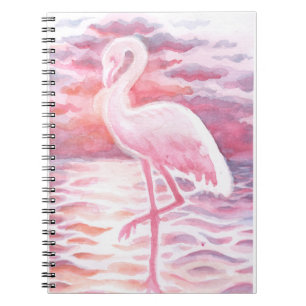 Carnet Flamant rose