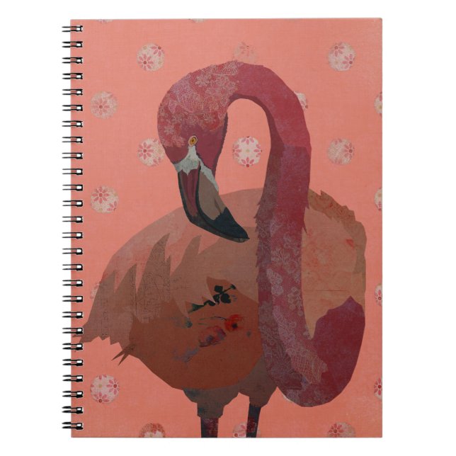 CARNET FLAMANT ROSE (Devant)