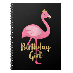Carnet Flamant rose Girl Birthday Costufts