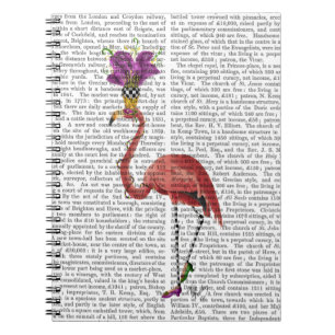 Carnet Flamant rose Mardi Gras Complet