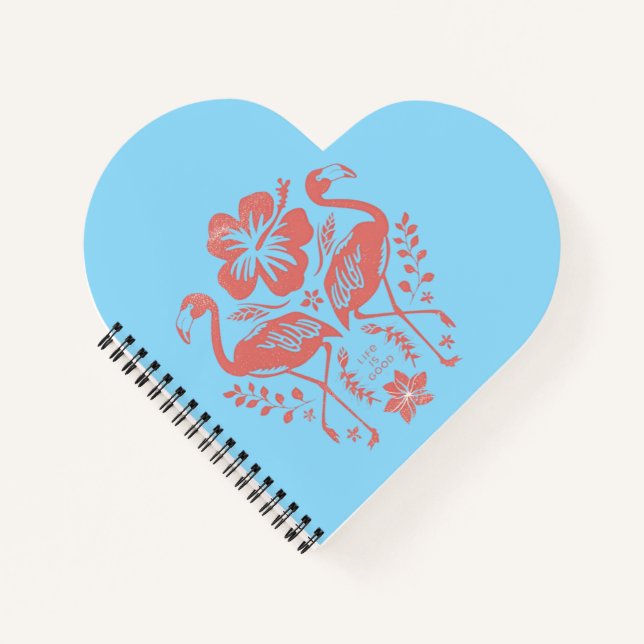 Carnet Flamant Tropical (Devant)