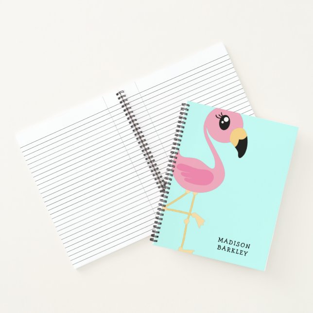 Carnet Flamingo Mignon Enfants Tropicaux (Intérieur)