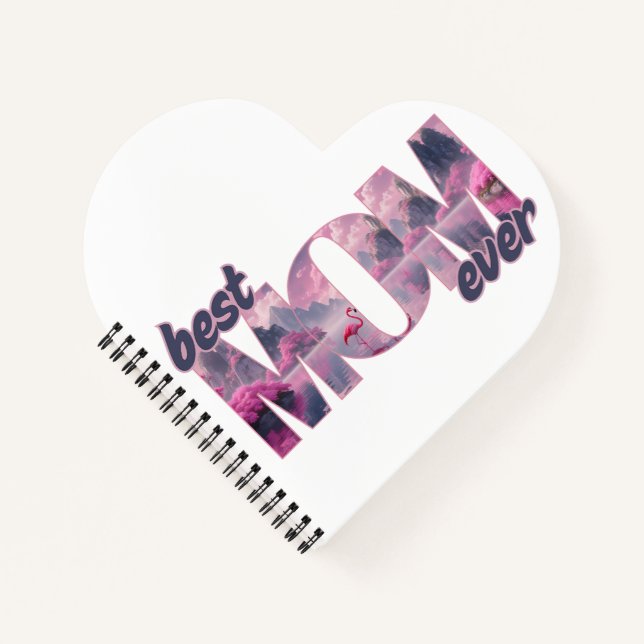 Carnet Flamingos dans un monde de rêve (Devant)