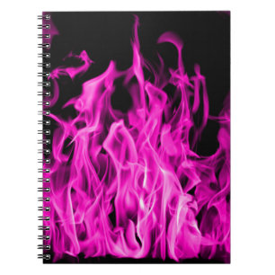 Carnet Flamme violette et cadeaux violets du feu de St