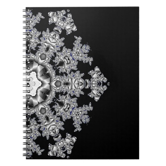Carnet Fléau de neige en argent (Devant)