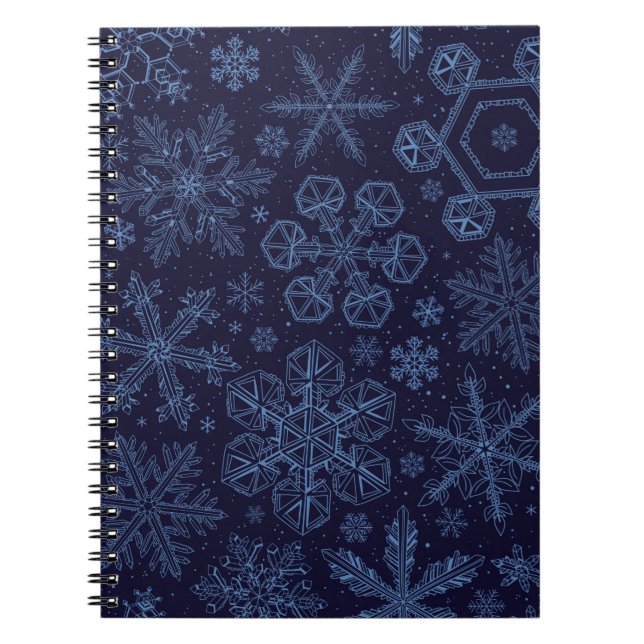 Carnet Flèches bleues sur bleu (Devant)