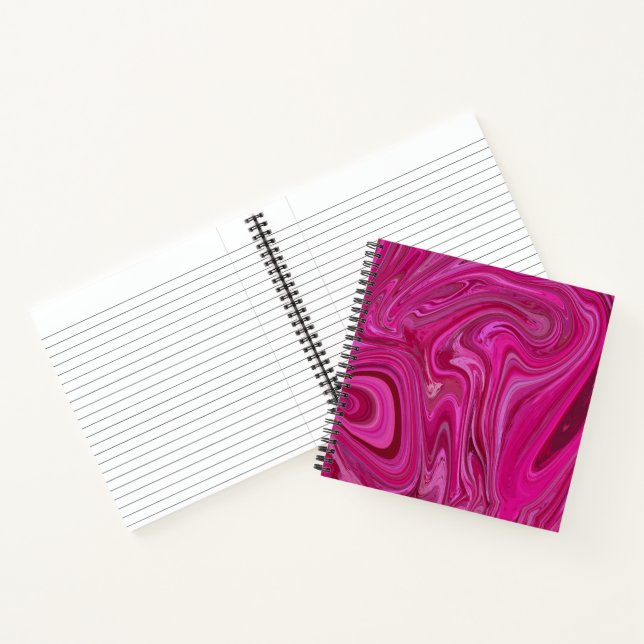 Carnet Flèches roses (Intérieur)