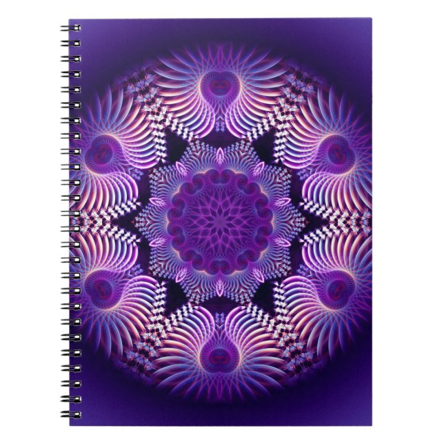 Carnet Fleur Apophyse Kaleidoscope I (Devant)