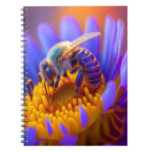 Carnet Fleur d'abeille Calme Nature Tranquille Saison pai