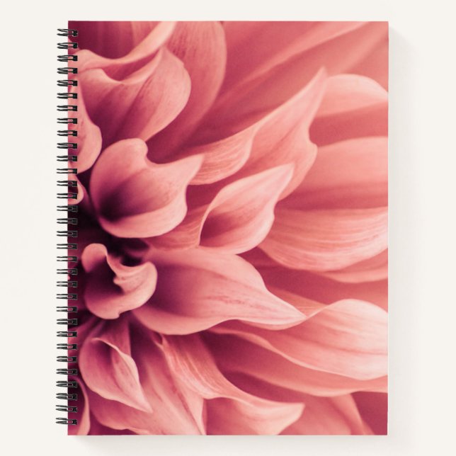 Carnet Fleur Dahlia (Devant)