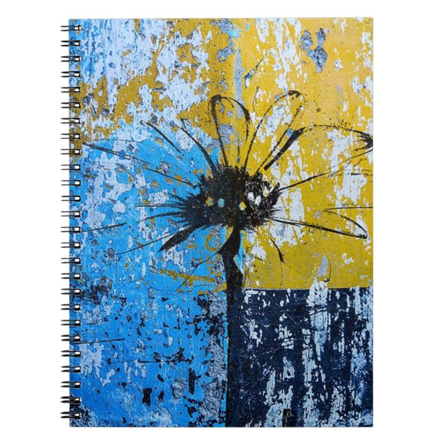Carnet Fleur d'art urbain (Devant)