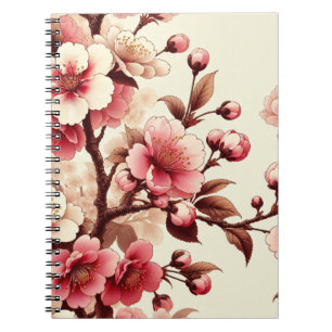 Carnet Fleur de Cerisier