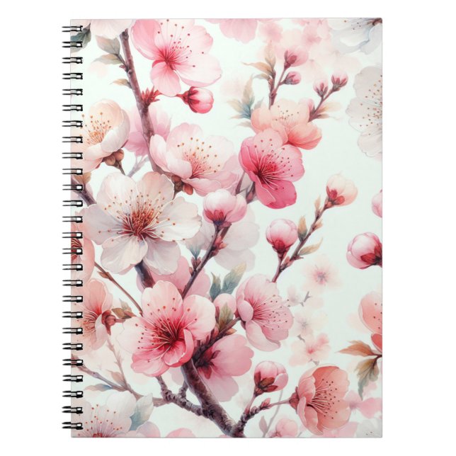 Carnet Fleur de Cerisier (Devant)