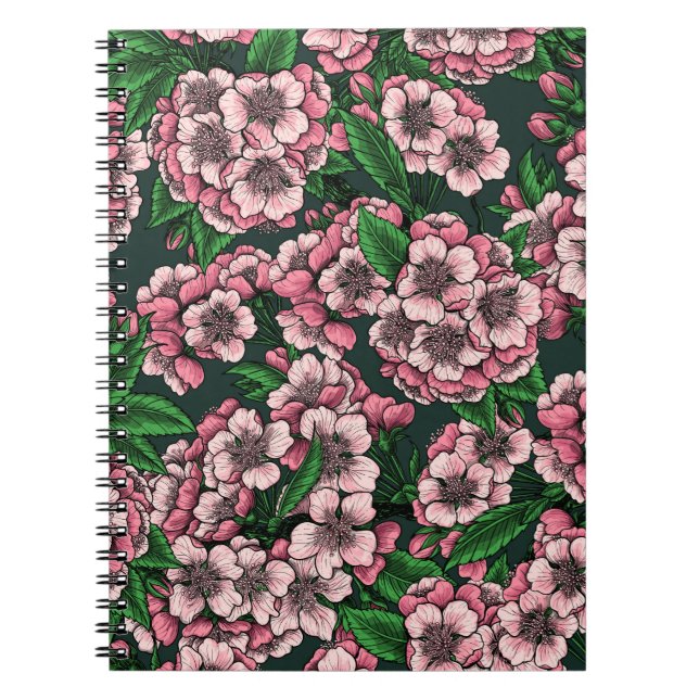 Carnet Fleur de cerisier 2 (Devant)