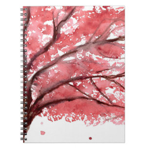 Carnet Fleur de cerisier Nature Sakura Floral Japonais