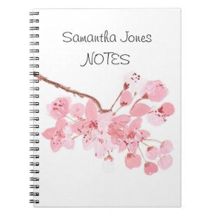 Carnet Fleur de cerisier Nature Sakura Floral Japonais