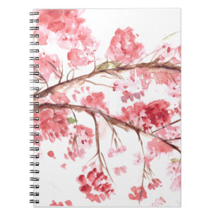 Carnet Fleur de cerisier Nature Sakura Floral Japonais