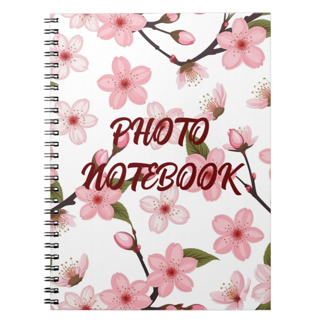 Carnet Fleur de cerisiers (Devant)