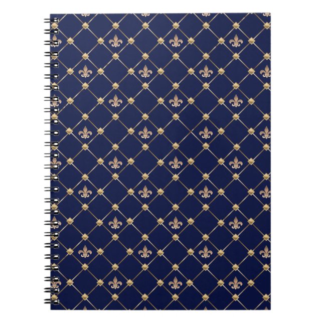 Carnet Fleur de Lis (Devant)