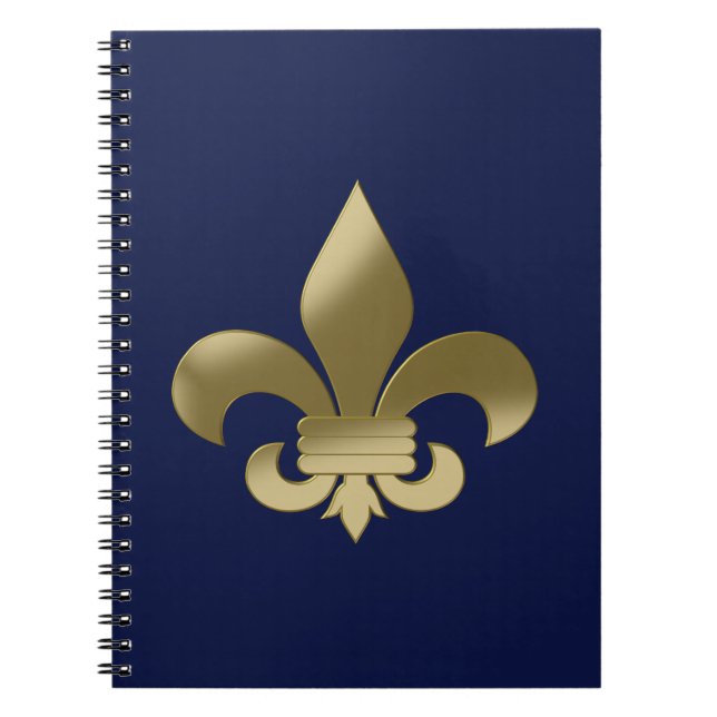 Carnet Fleur de Lis (Devant)