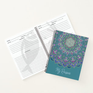 Carnet Fleur De Vie - Mandala India Style 1