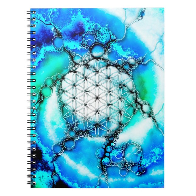 Carnet Fleur de Vie - Manières Colorées 2 (Devant)