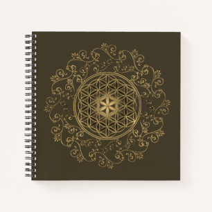 Carnet Fleur de Vie - Ornements Vintage Mandala 2