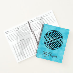 Carnet FLEUR DE VIE - Symbole de géométrie sacrée complet