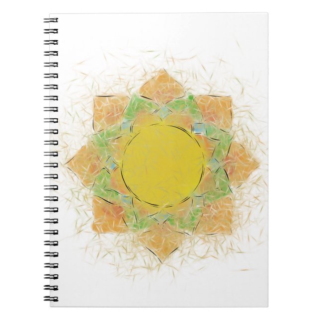 Carnet Fleur Ethereal Lotus (Devant)