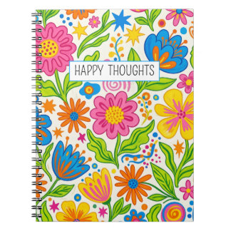 Carnet Fleur Retro Bloom
