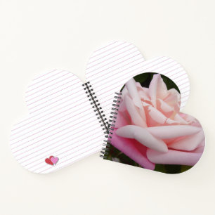 Carnet Fleur rose rose Beau Jardin Floral Jardin Pas