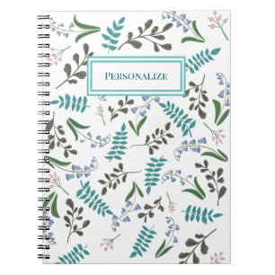 Carnet Fleur sauvage de la spirale