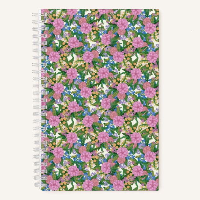Carnet Fleur Sauvage Enchanteresse (Recto)