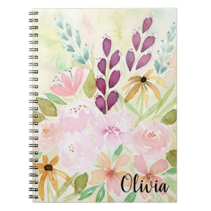 Carnet Fleur sauvage gai 