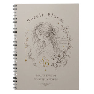 Carnet Fleur Serein