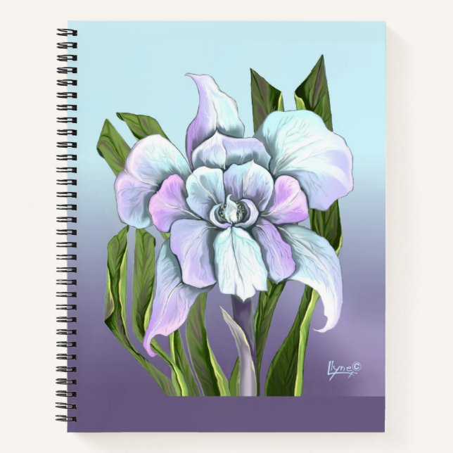 Carnet Fleur Smeraldo (Devant)