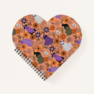 Carnet Fleur spooky