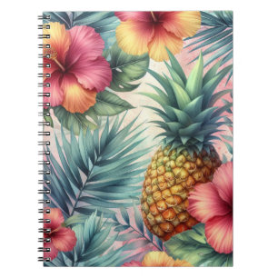 Carnet Fleur tropicale
