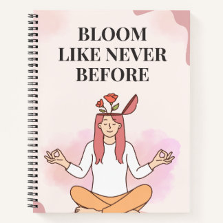Carnet Fleurir comme jamais auparavant