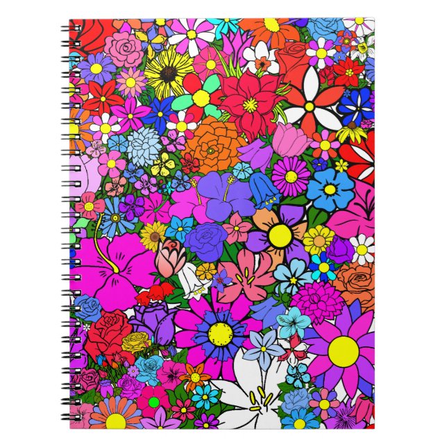 Carnet Fleurs (Devant)