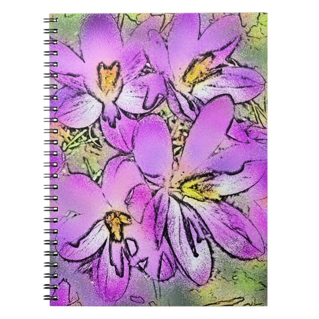 CARNET FLEURS (Devant)