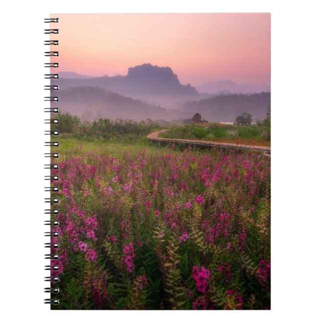 Carnet Fleurs | Chiang Dao, Chiang Mai, Thaïlande (Devant)